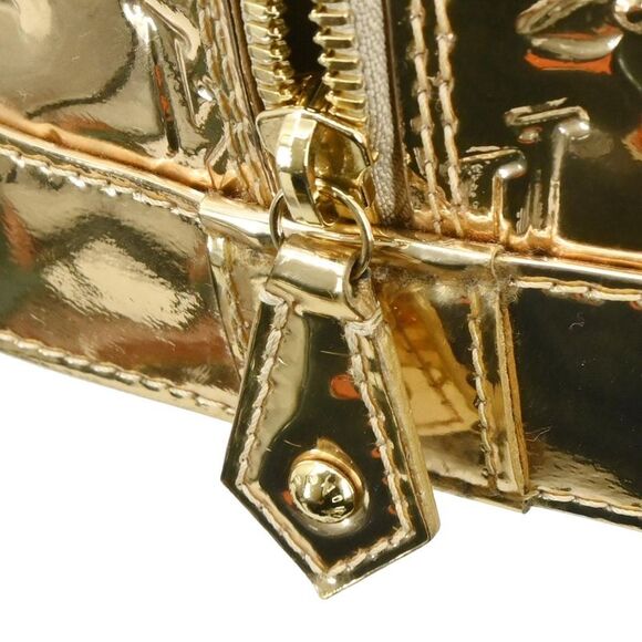 Louis Vuitton Alma Handbag Monogram Miroir Pvc Gold Canvas Handbag (Pre-Owned) - Picture 9 of 10